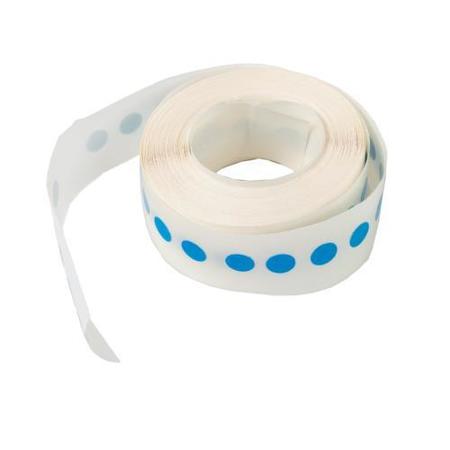 ECOLAB FOOD SAFETY 1/4 in Blue Monday Day Dot Roll 11006-01-00